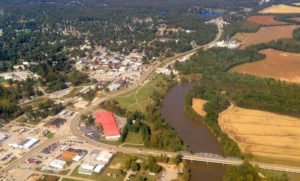 aerial view Pocahontas